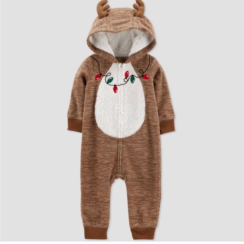 Reindeer fleece for baby 3M